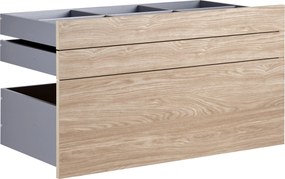 XXXLutz SADA ZÁSUVIEK, farba duba, 90,9/50,3/46,8 cm Hom`in - Skrine - 0026470041KQ