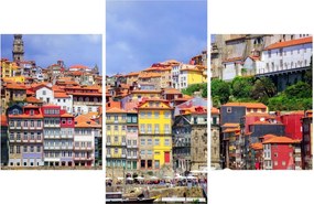 Obraz - Ribeira, Portugalsko (90x60 cm)