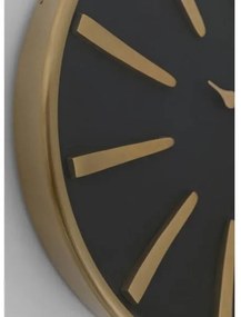 Charm nástenné hodiny čierne Ø41 cm