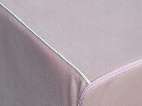 Vulpi Jednofarebné detské kresielko, fotel Velvet Farba: fialová