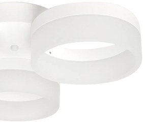 Stropné LED svietidlo Ring, 3x LED 36w, 4000k, w