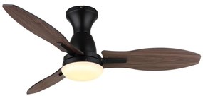 Globo 03671B - LED Stm. stropný ventilátor GALE LED/22W/230V 3000/4500/6000K +DO