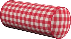 Jednoduchý valcový vankúš farba produktu červená látka vzorované