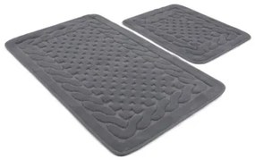 Súprava 2 kusov kúpeľňových predložiek Bambi sivá