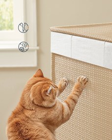 Kôš na bielizeň na kolieskach Deborah 2x50 l