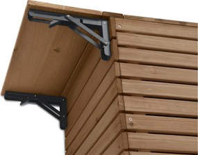 Debnička na sadenice s vyklápacím stolíkom »Tinus«