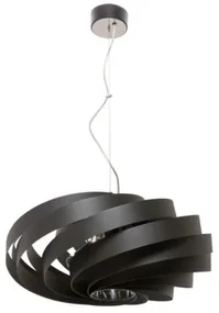 Závesná lampa VENTO čierna