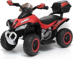 LEAN CARS Elektrická štvorkolka GTS1188-A, LED, hudba, červená