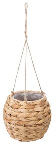 ZÁVESNÝ KVETINÁČ Z MORSKEJ TRÁVY AYA NATURAL 26X18,5 CM+16X15 CM HNEDÁ