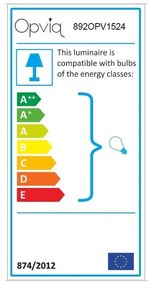 Závesné svietidlo v čierno-medenej farbe ø 26 cm Sağlam – Opviq lights