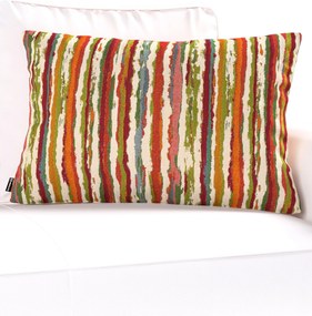 Karin - jednoduchá obliečka, 60x40cm farba produktu viacfarebná látka zapletaná, vzorované