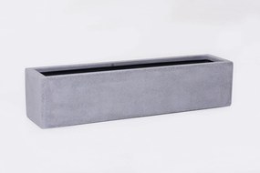 Hrantík FLOBO, sklolaminát, šírka 80 cm, betón - design