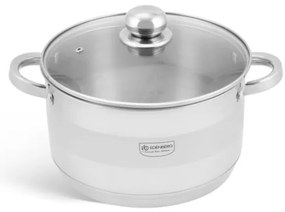 WELLHOX Nerezový hrniec s pokrievkou Ø 24 cm, 6.1 l