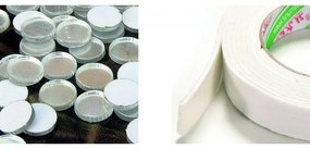 Nalepovacie zrkadlové nástenné hodiny kvapka silver l SENTOP IA-019-S