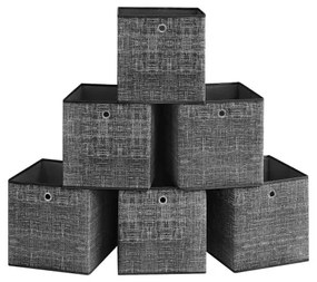 Set stohovateľných boxov RFB033B01 (6 ks)