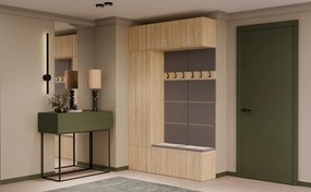 Předsíňová stěna Haga 1Sz2W 150 cm dub Sonoma