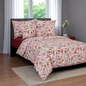 Kvalitex Bavlnené obliečky 5D 140x200 + 70x90 cm – Krásenka