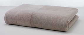 Osuška CARRARA 70x140 cm svetlo hnedá, 100% bavlna