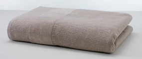 Osuška CARRARA 70x140 cm svetlo hnedá, 100% bavlna