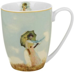 Porcelánový hrnček Monet Woman with Parasol 360 ml