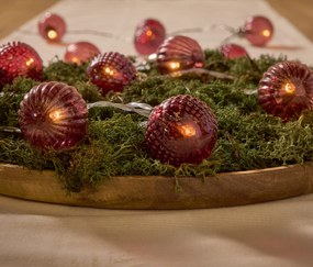 Svetelná LED reťaz s guľôčkami