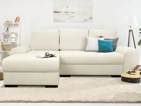 Rohová sedacia súprava Salsa, béžová látka%