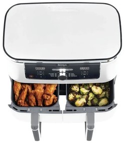 Ninja AF400EUWH teplovzdušná fritéza Foodi MAX Dual Zone, 9,5 l