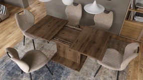 ASTON MINI Orech Elegant - rozkladací stôl so zdvíhacou doskou