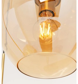 Amber závesná lampa Ø45 cm zelená