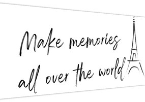 Obraz - Make memories (120x50 cm)