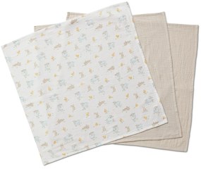 Mušelínové uteráky pre bábätká, 3 ks