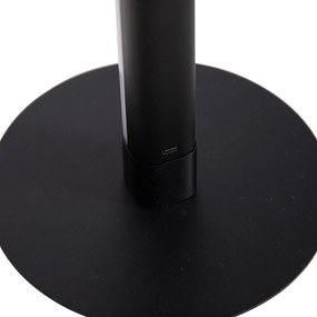 Stolná lampa Neon čierna vrátane stmievateľnej RGB LED - Tijs
