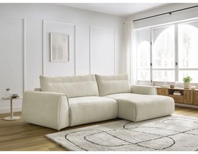 Béžová rohová pohovka Aden – Bobochic Paris