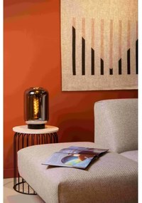 Lucide 45594/01/65 - Stolná lampa JOANET 1xE27/40W/230V čierna