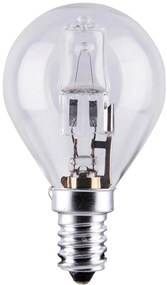 Eco-halogénová žiarovka, E14, G45, 18W, teplá biela Rabalux ECHAE14 001793