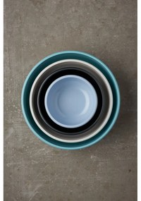 Potravinové škatuľky v súprave 3 ks Nordic black – Mepal