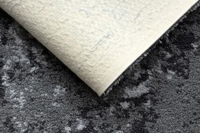 Kúpeľňový koberček FROTTE rozeta, protišmykový, mäkký - sivý