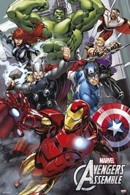 Plagát, Obraz - Marvel - Avengers Assemble, (61 x 91.5 cm)