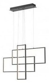 Redo 01-2315 - LED Stmievateľný luster na lanku PLANA LED/60W/230V čierna