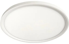 LED stropné svietidlo LED/24W/230V 3000/4000/6500K pr. 30 cm biela