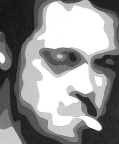 Ručne maľovaný POP Art obraz Fight Club | rôzne rozmery