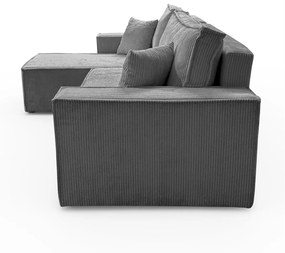 ROHOVÁ SEDAČKA TERRY 247 x 143 cm POSO 60