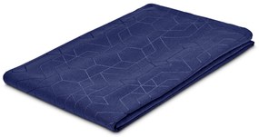 Žakárový obrus, nadmerná veľkosť, modrý