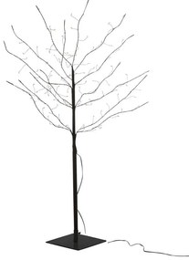 Dekorácia čierny svietiaci stromček Tree Bare Led M - Ø 80*100 cm