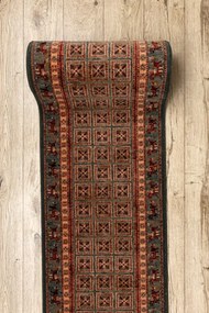 Behúň KASHQAI 4301/401 zelený / terakota