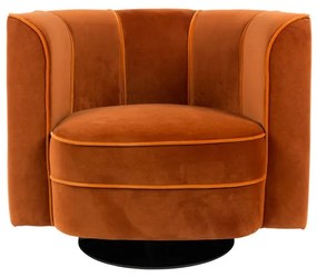 Oranžové kreslo Dutchbone Flower