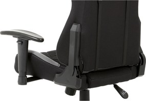 Sconto Kancelárska stolička NIKI sivá/čierna