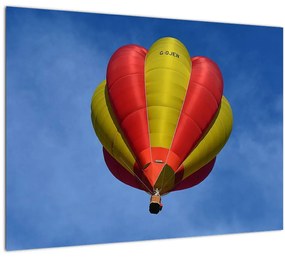 Sklenený obraz lietajúceho balóna (70x50 cm)