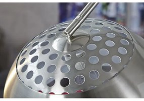 Stojaca lampa 21068 Oblúková Nerez  - Komfort-nábytok
