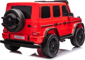 LEAN CARS Mercedes G63 XXL Red 4x4 Auto na batérie